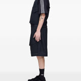 Shorts con cintura UT in nero Y-3 - uomo 