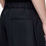 Shorts con cintura UT in nero Y-3 - uomo 