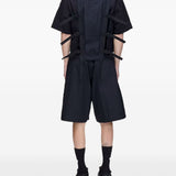 Shorts con cintura UT in nero Y-3 - uomo 