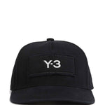 Cappello con applicazione logo in nero Y-3 - uomo 