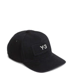 Cappello con applicazione logo in nero Y-3 - uomo 