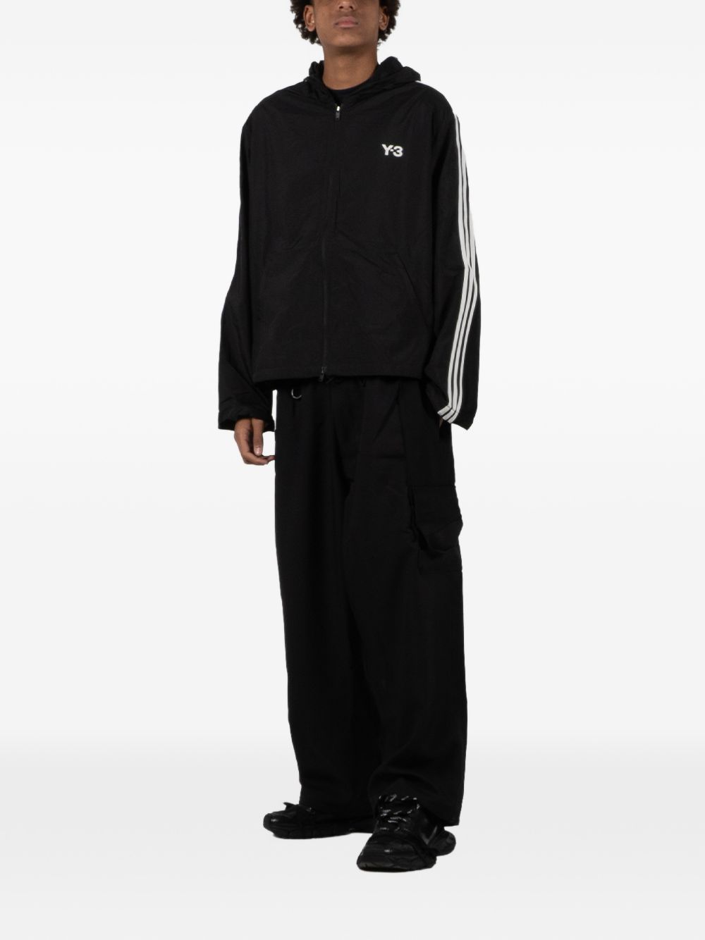 Pantaloni in nero Y-3 - uomo 