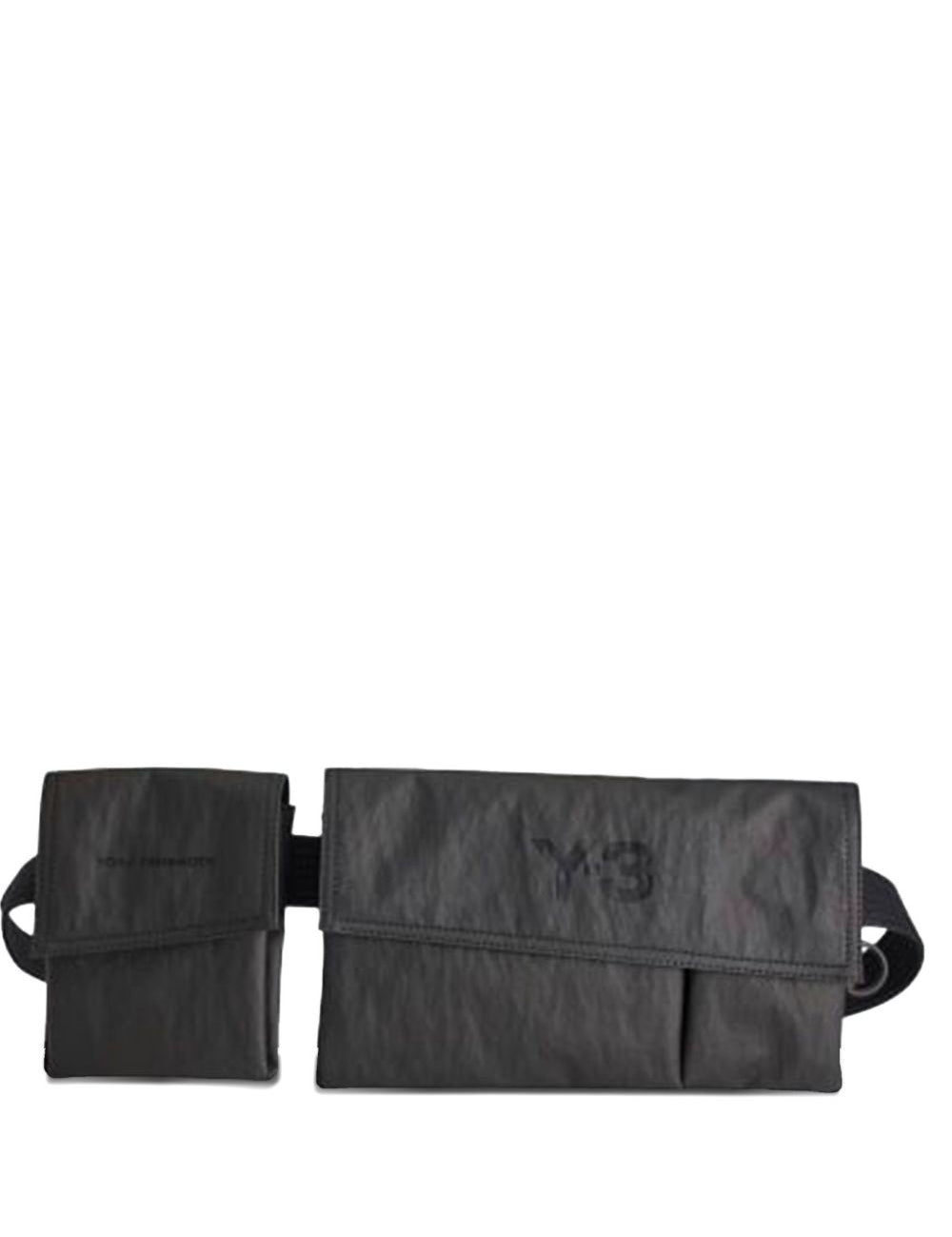 Marsupio con logo in nero Y-3 - uomo 