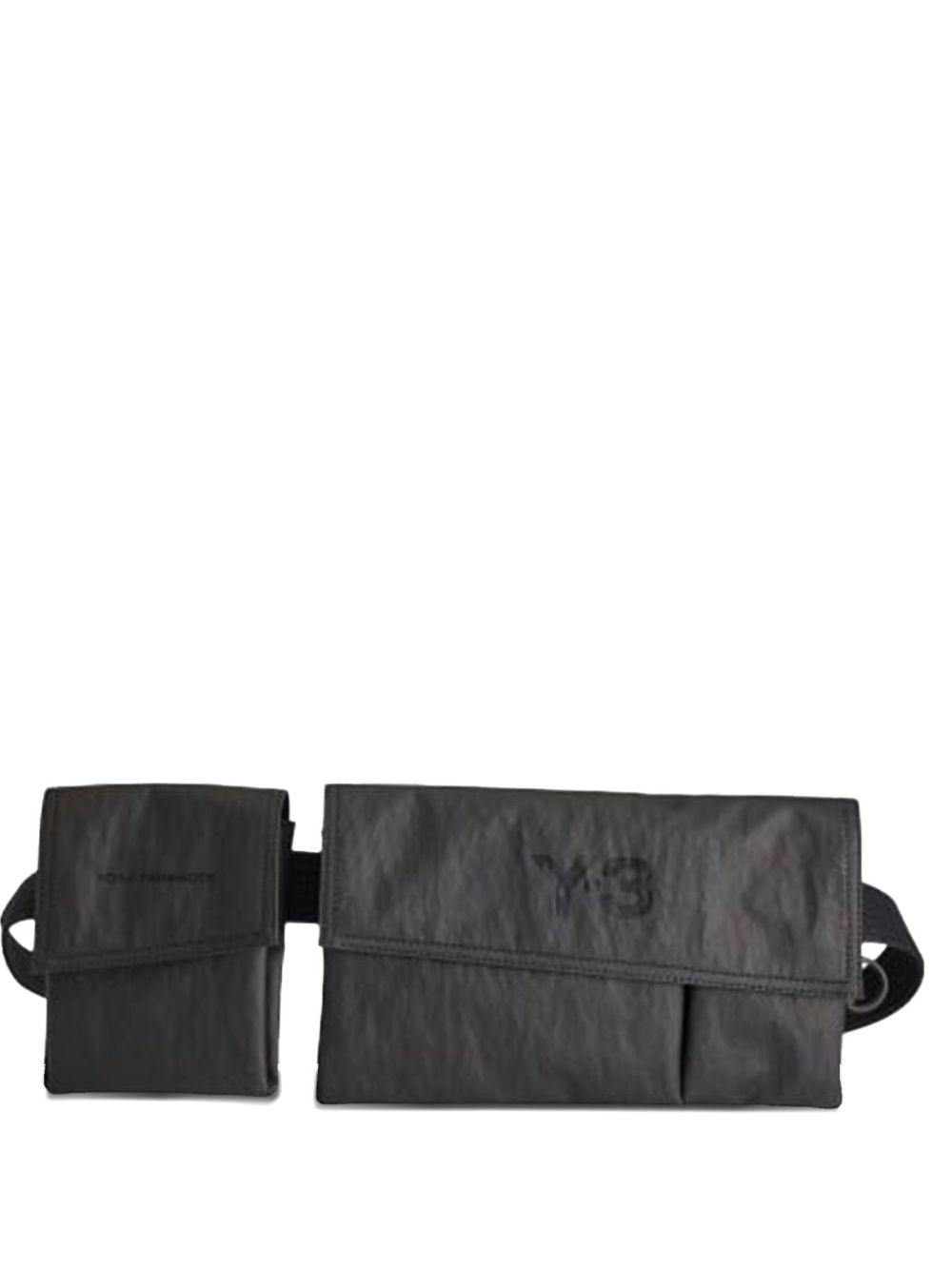 Marsupio con logo in nero Y-3 - uomo 
