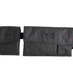 Marsupio con logo in nero Y-3 - uomo 