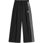 Pantaloni ampi con logo in nero Y-3 - uomo 