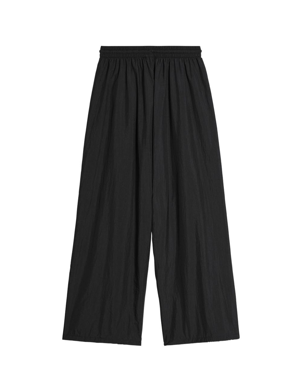 Pantaloni ampi con logo in nero Y-3 - uomo 