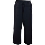 Pantaloni elasticizzati a larga costina in nero Y-3 - uomo 