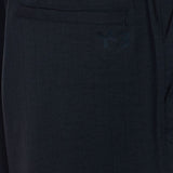 Pantaloni elasticizzati a larga costina in nero Y-3 - uomo 