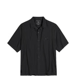Camicia con dettaglio traforato in nero Y-3 - uomo 