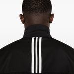 Cappotto con zip in nero Y-3 - uomo 