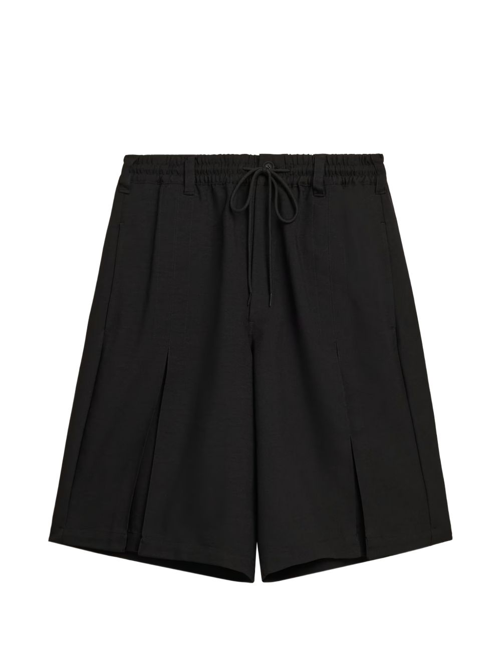 Bermuda con coulisse in nero Y-3 - uomo 