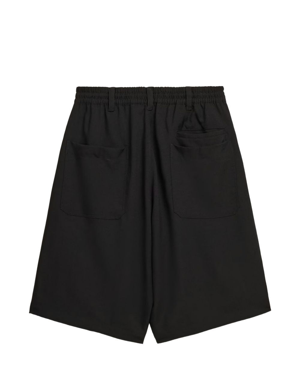 Bermuda con coulisse in nero Y-3 - uomo 