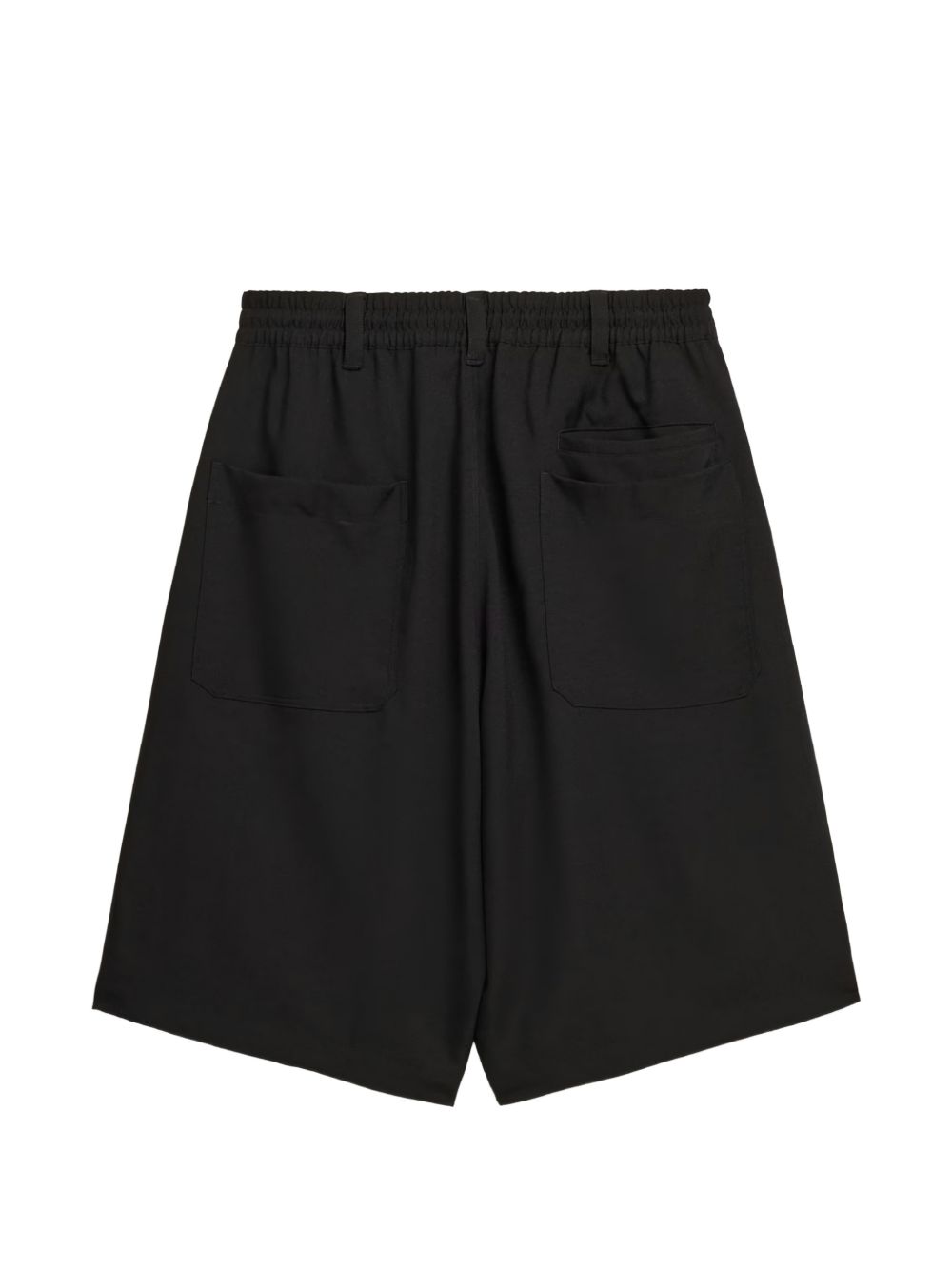 Bermuda con coulisse in nero Y-3 - uomo 
