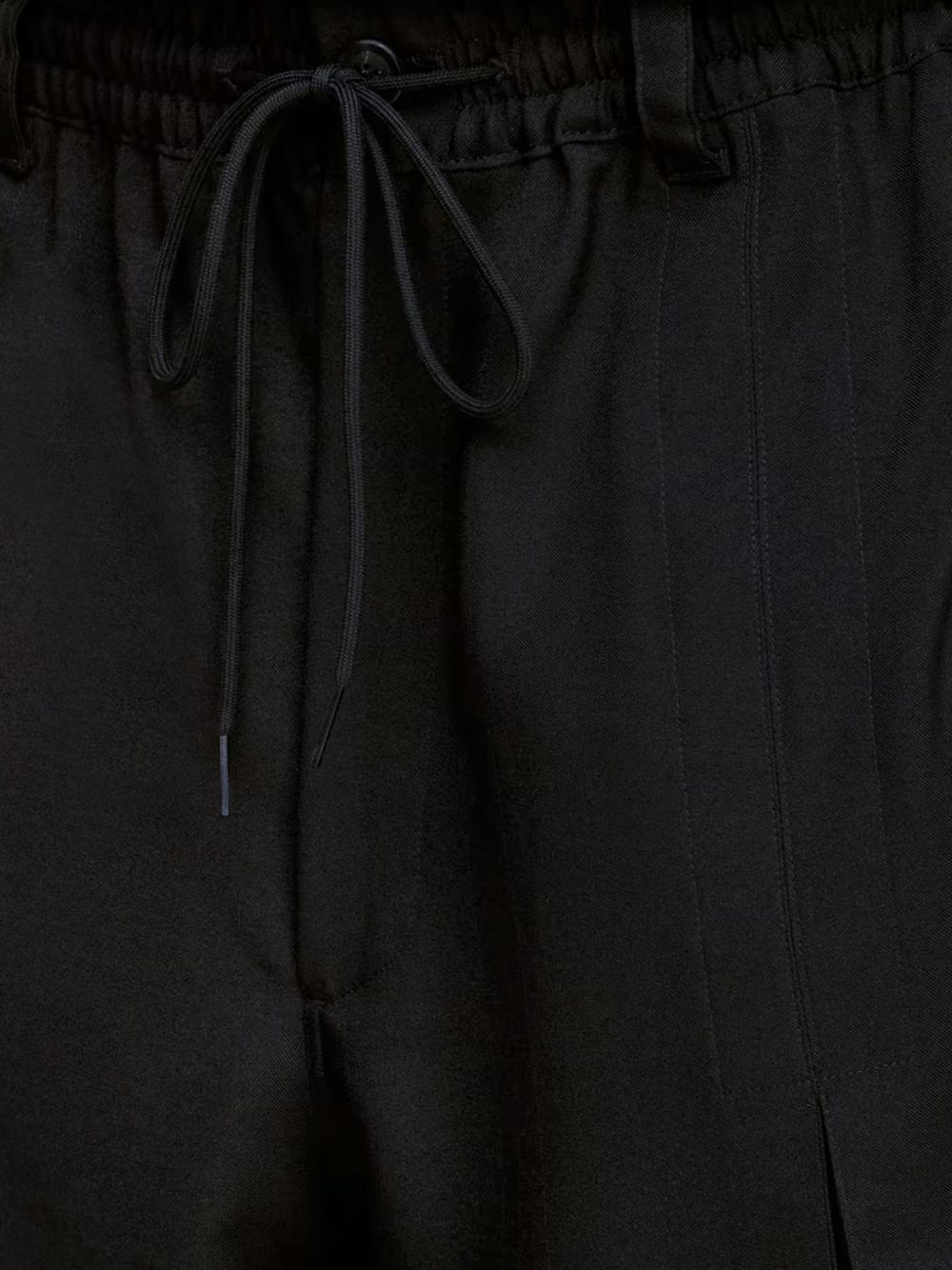 Bermuda con coulisse in nero Y-3 - uomo 