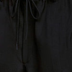 Bermuda con coulisse in nero Y-3 - uomo 