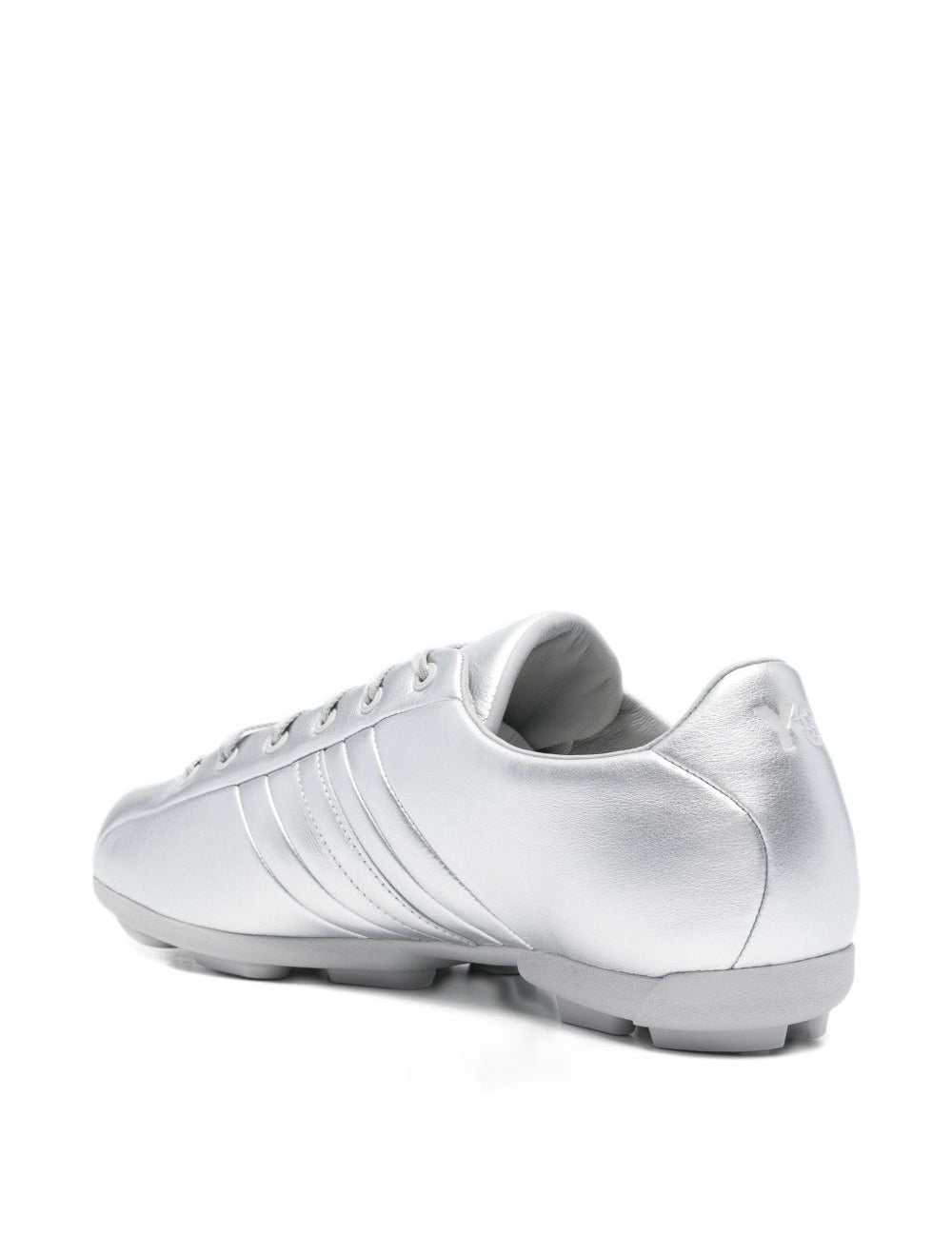 Sneakers con dettaglio a tre righe in bianco Y-3 - uomo 