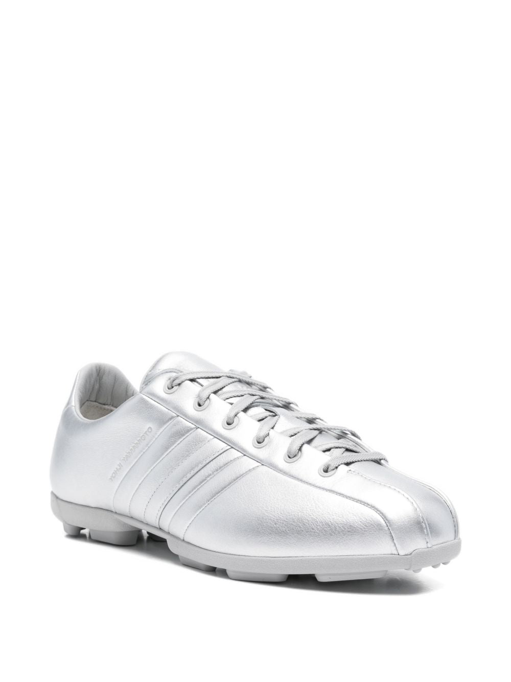 Sneakers con dettaglio a tre righe in bianco Y-3 - uomo 