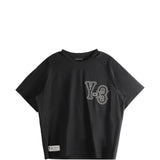 T-shirt con logo in nero Y-3 - uomo 