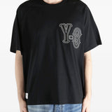 T-shirt con logo in nero Y-3 - uomo 