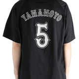 T-shirt con logo in nero Y-3 - uomo 