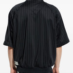 Felpa gessata in nero Y-3 - uomo 