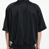 Felpa gessata in nero Y-3 - uomo 