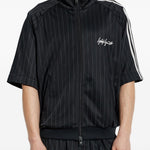 Felpa gessata in nero Y-3 - uomo 
