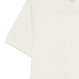 T-shirt con logo in bianco Y-3 - uomo 