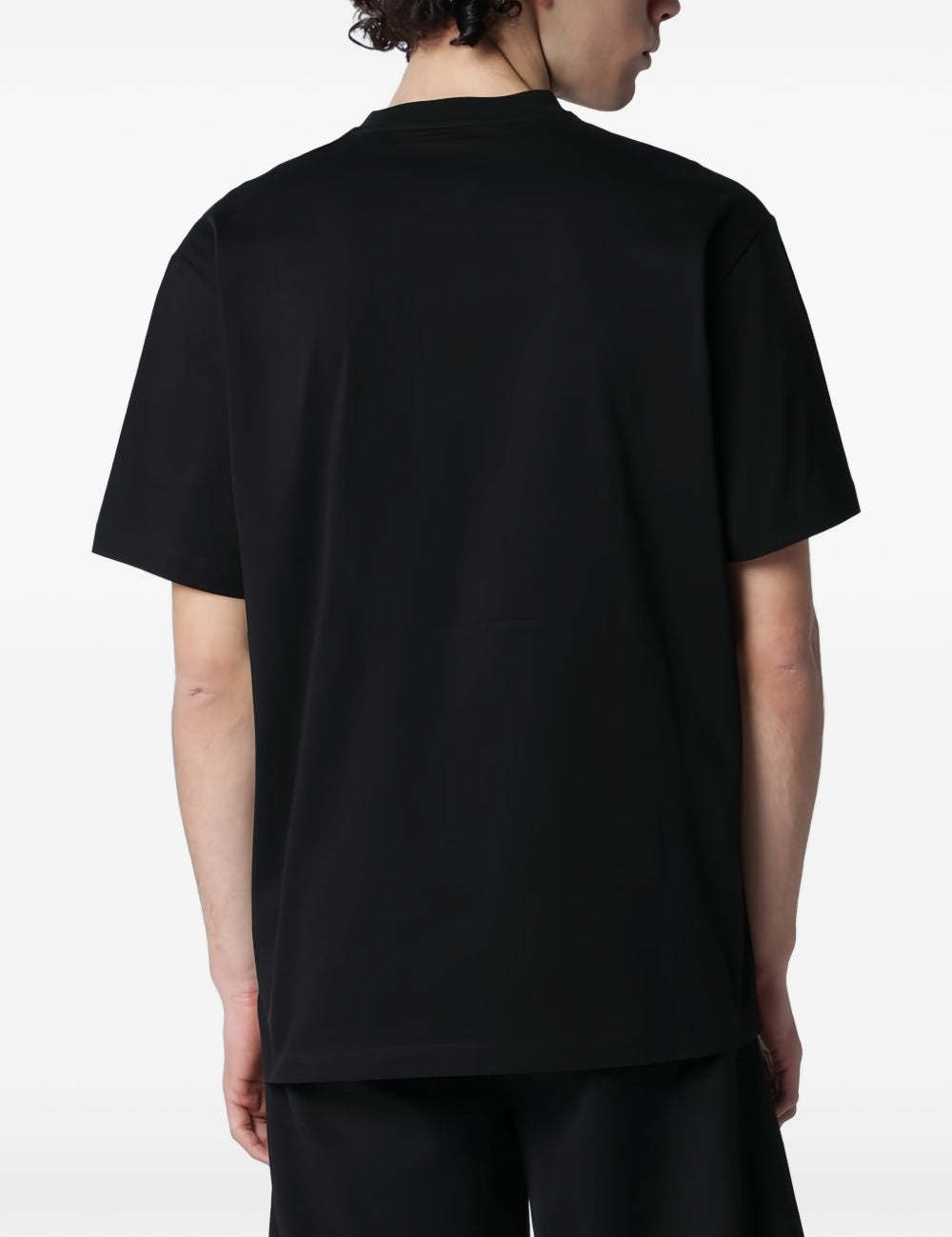 T-shirt con logo in nero Y-3 - uomo 