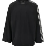 T-shirt a maniche lunghe con logo in nero Y-3 - uomo 
