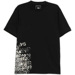 T-shirt GFX in nero Y-3 - uomo 