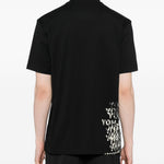 T-shirt GFX in nero Y-3 - uomo 