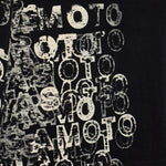 T-shirt a maniche lunghe con logo in nero Y-3 - uomo 