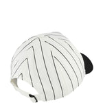 Cappellino con logo e toppa a righe in bianco e nero Y-3 - uomo 