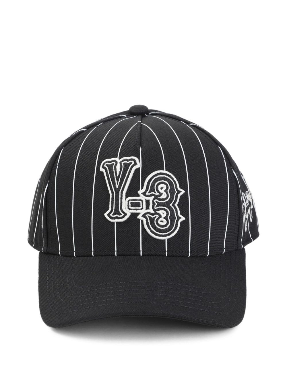 Cappello da baseball con logo in nero Y-3 - uomo 