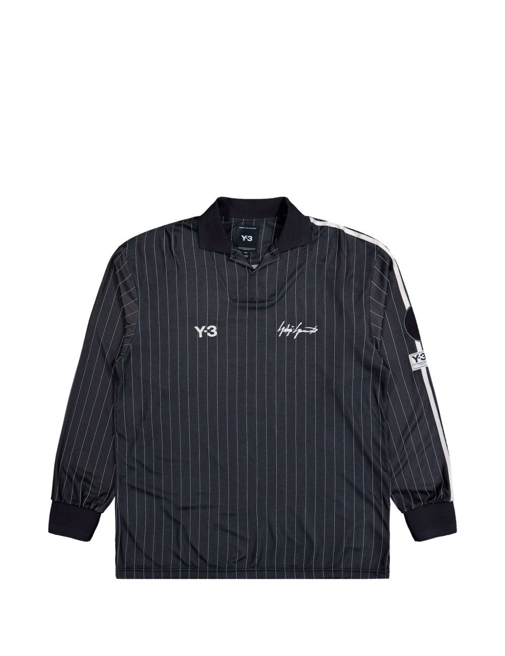 T-shirt Elite 5 a righe in nero Y-3 - uomo 