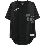 Camicia a righe con zip in nero Y-3 - uomo 