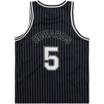 Top smanicato a righe in nero Y-3 - uomo 