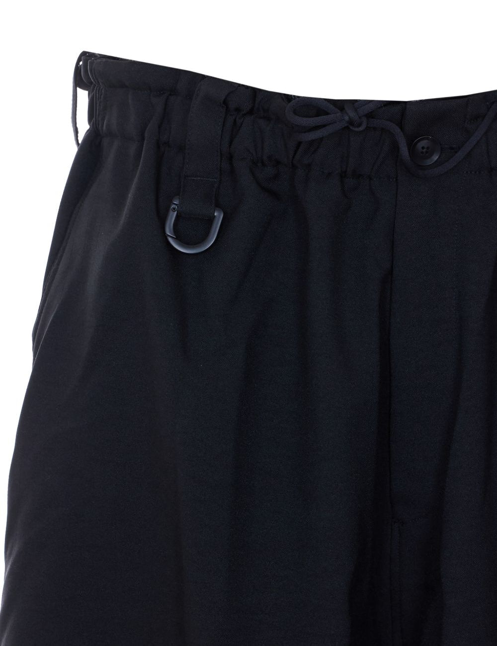 Pantaloni sportivi elasticizzati in nero Y-3 - uomo 