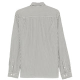 Camicia Curtis a righe in bianco e nero Ymc - uomo 