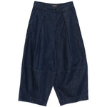 Jeans a pieghe in blu Ymc - uomo 