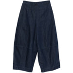 Jeans a pieghe in blu Ymc - uomo 