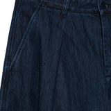 Jeans a pieghe in blu Ymc - uomo 