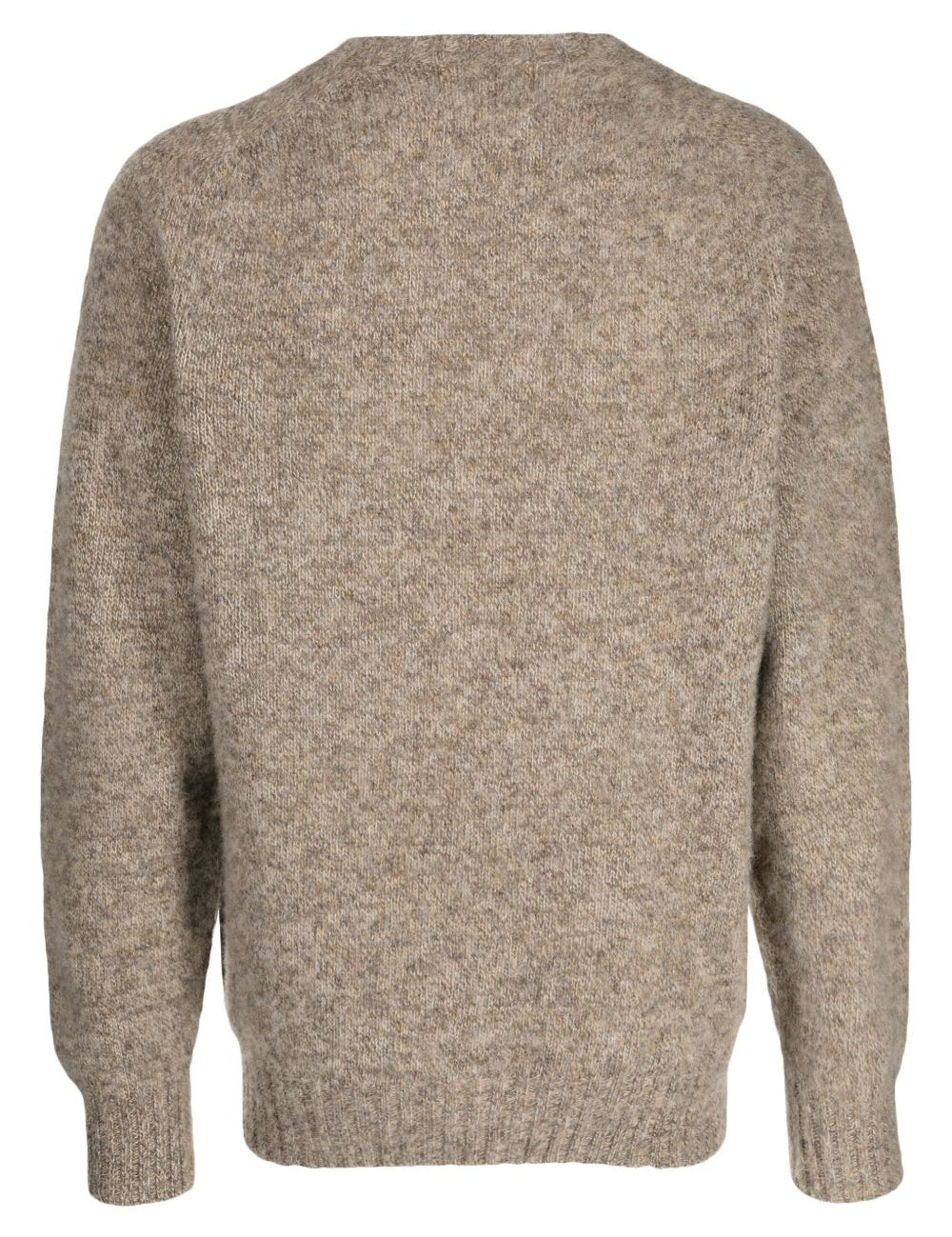 Maglione in maglia Earth Jets in grigio taupe Ymc - uomo 