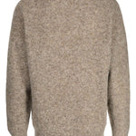 Maglione in maglia Earth Jets in grigio taupe Ymc - uomo 