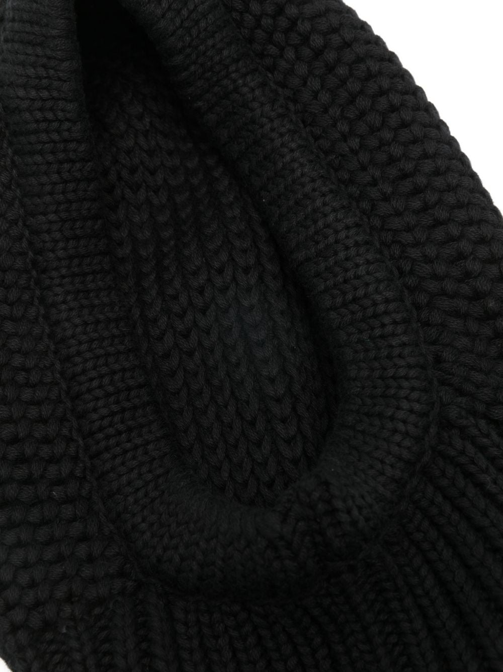 Balaclava in maglia in nero YMC - uomo 