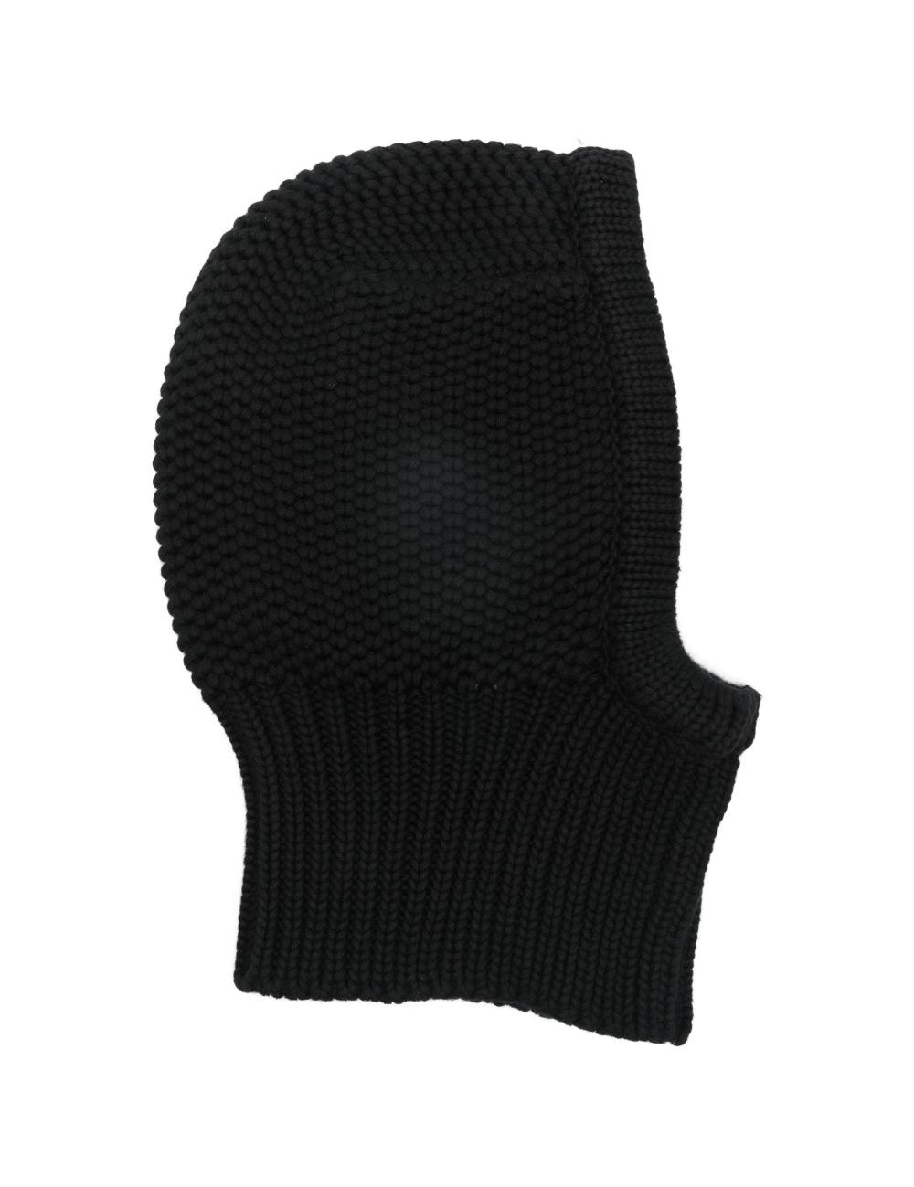 Balaclava in maglia in nero YMC - uomo 