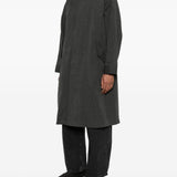 Trench lungo Runner in grigio scuro 
