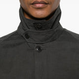 Trench lungo Runner in grigio scuro 